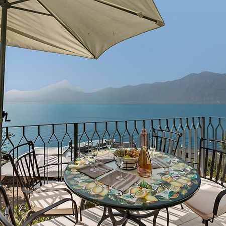 Lake View Villa Mercurio With Shared Pool Brenzone sul Garda Exterior foto
