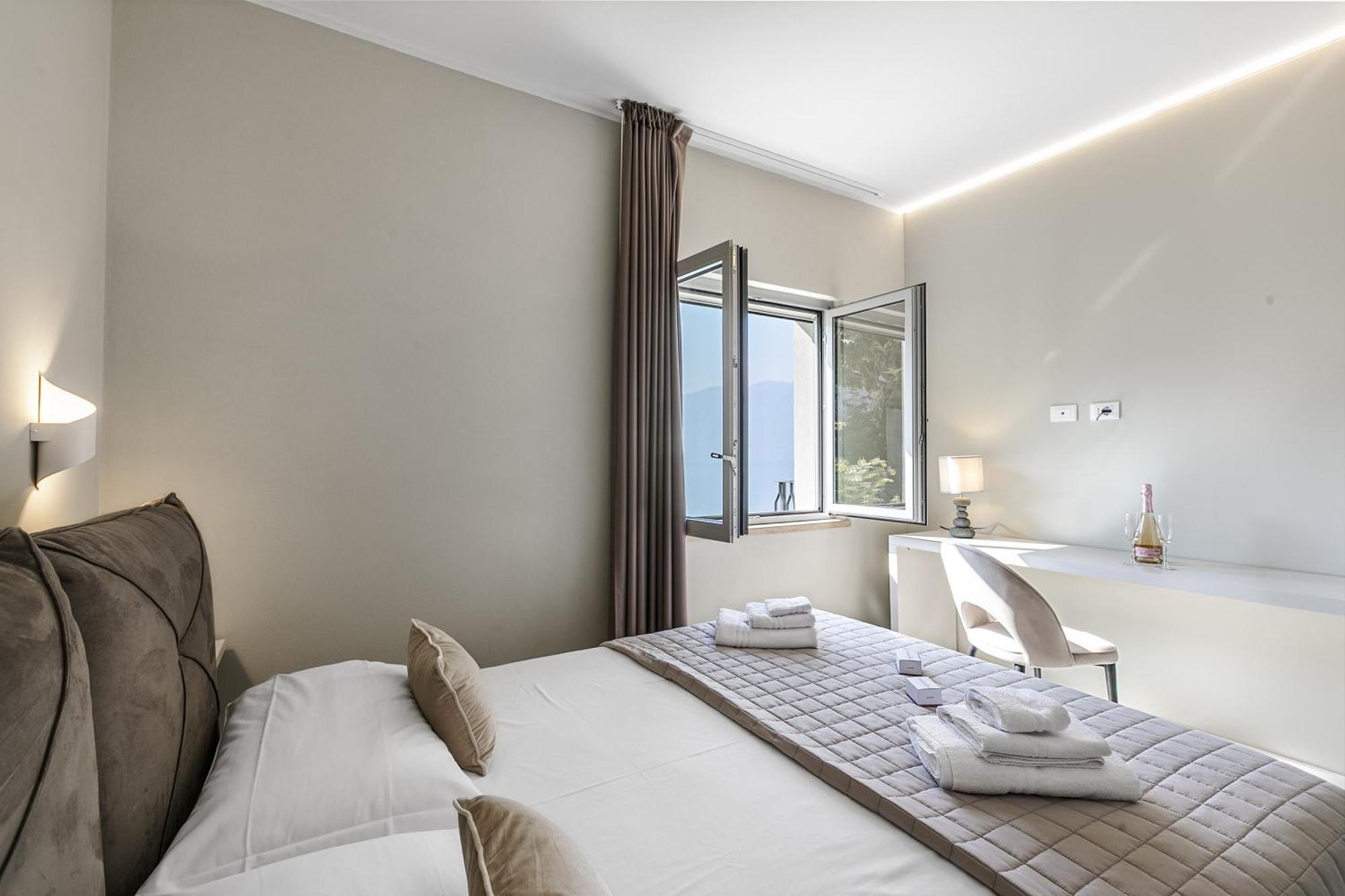 Lake View Villa Mercurio With Shared Pool Brenzone sul Garda Exterior foto