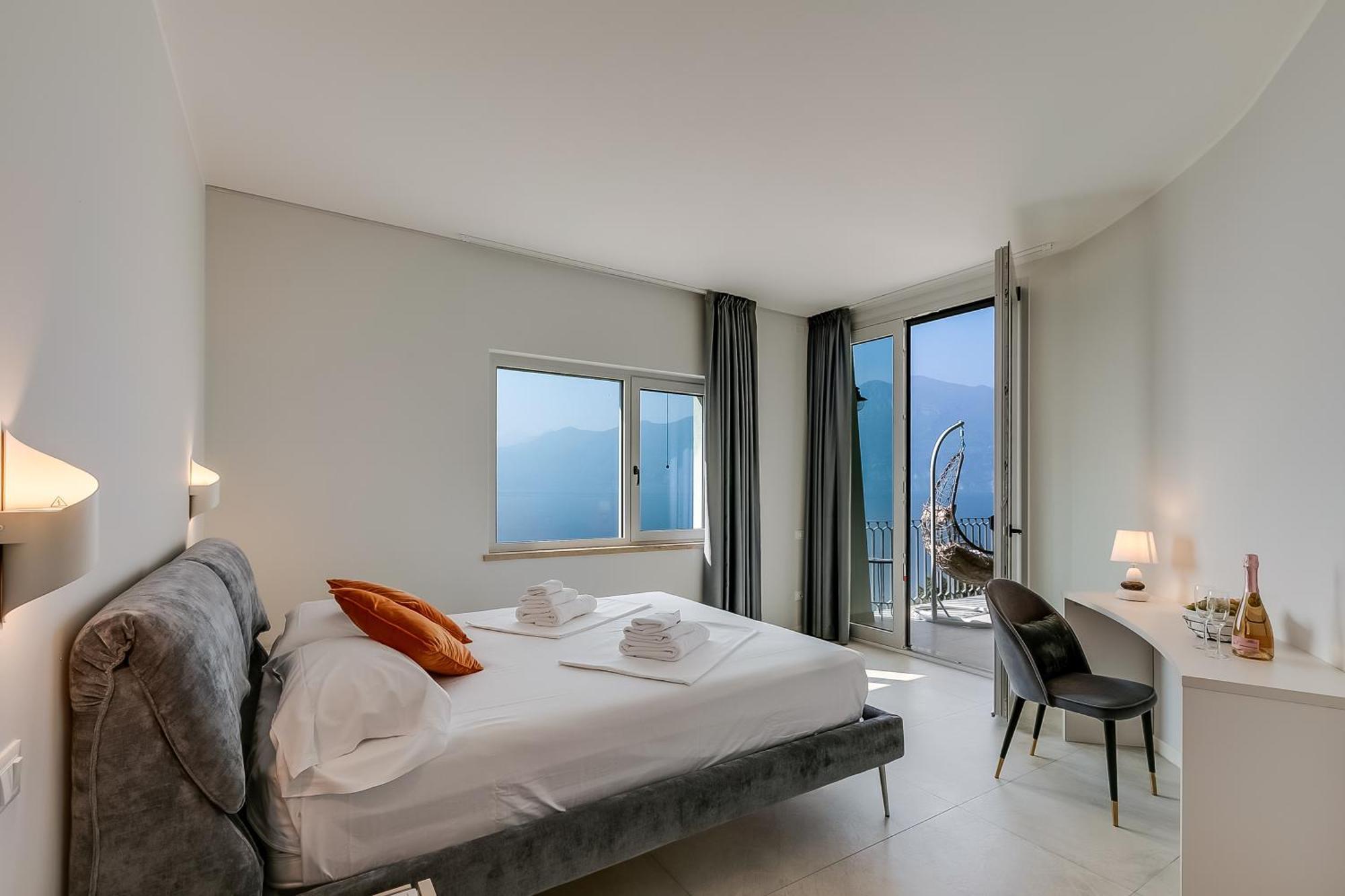 Lake View Villa Mercurio With Shared Pool Brenzone sul Garda Exterior foto