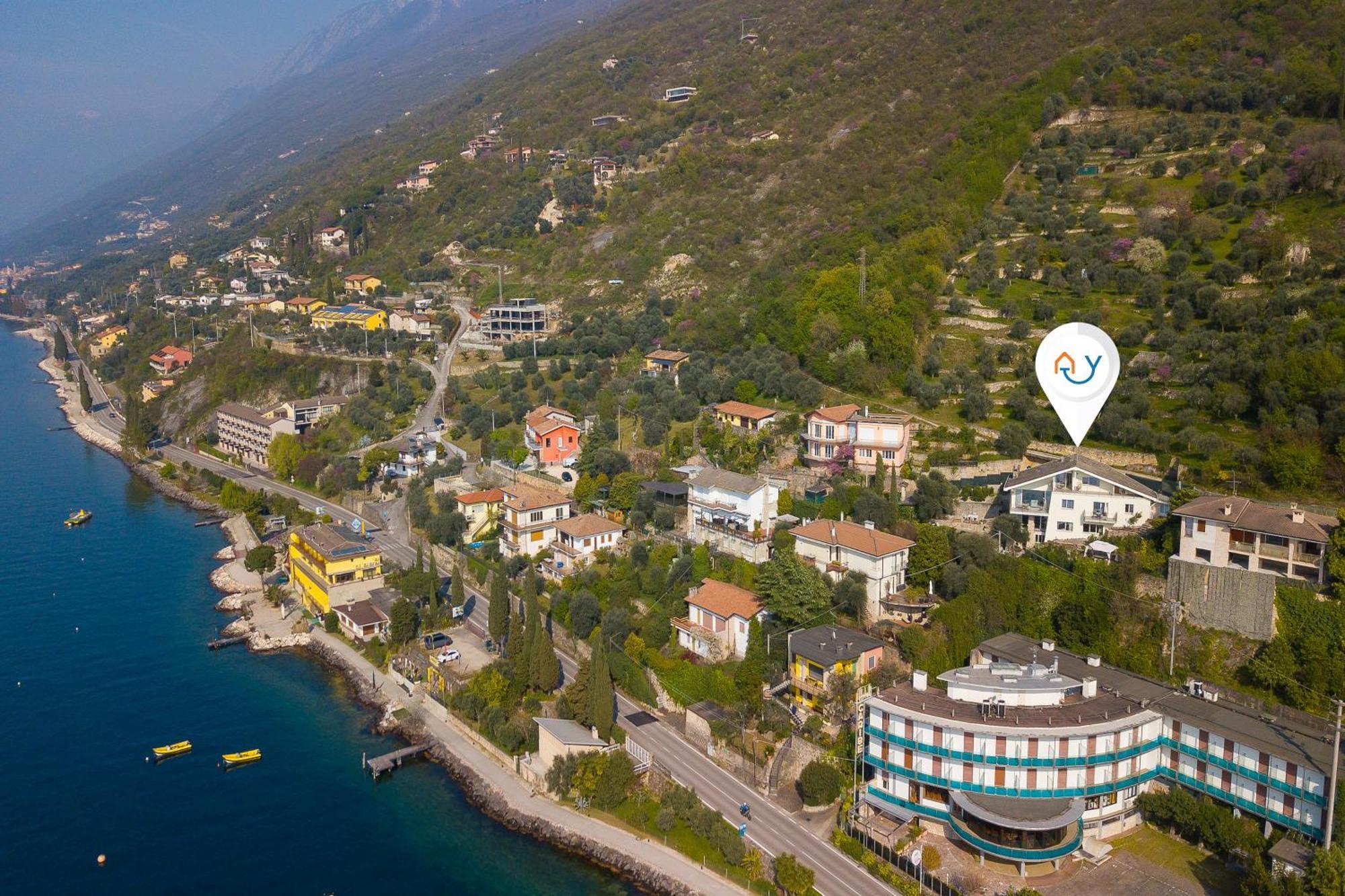 Lake View Villa Mercurio With Shared Pool Brenzone sul Garda Exterior foto