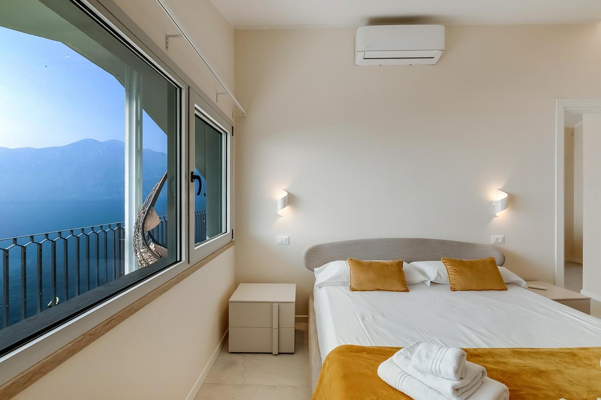 Lake View Villa Mercurio With Shared Pool Brenzone sul Garda Exterior foto