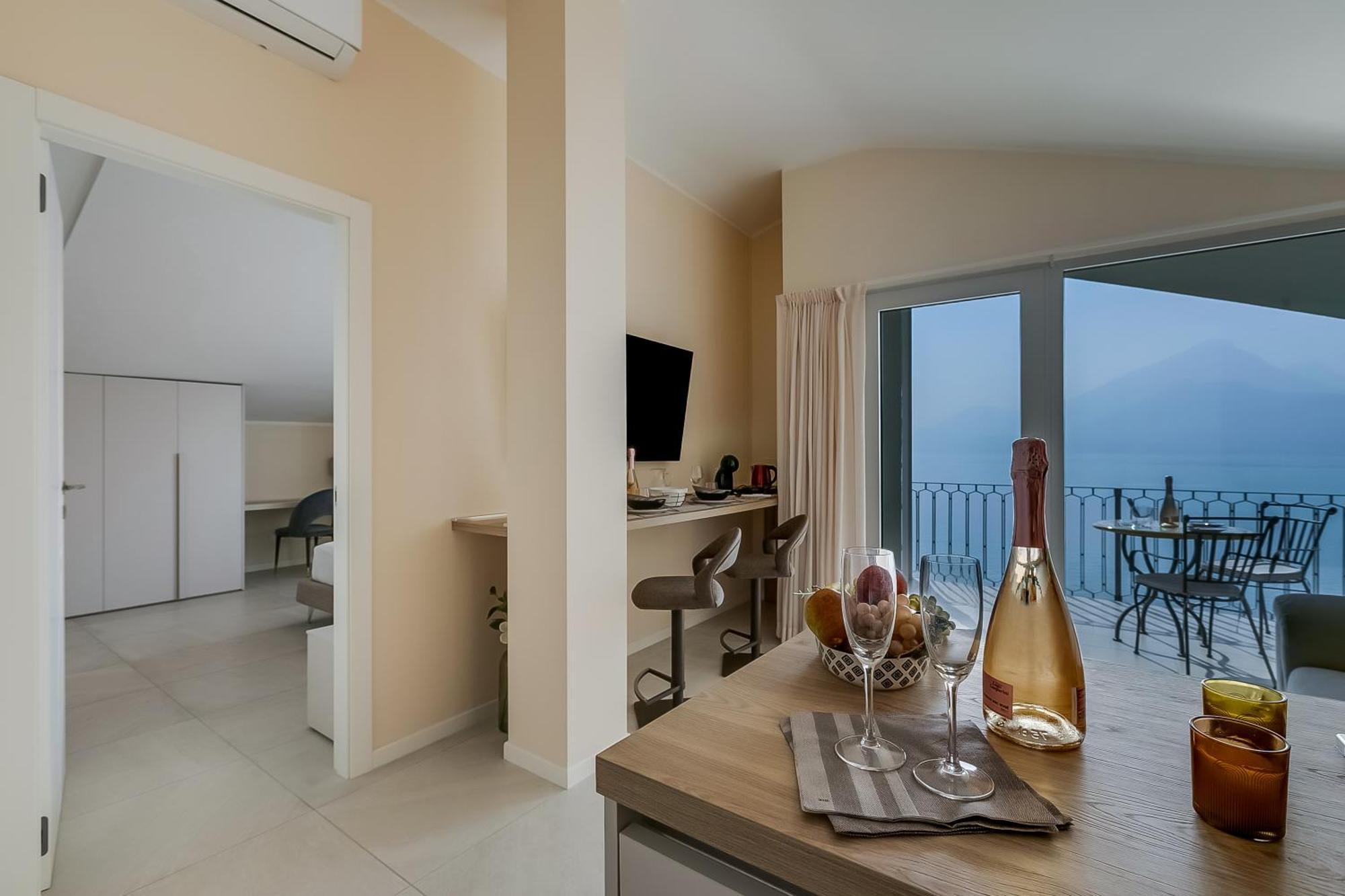 Lake View Villa Mercurio With Shared Pool Brenzone sul Garda Exterior foto