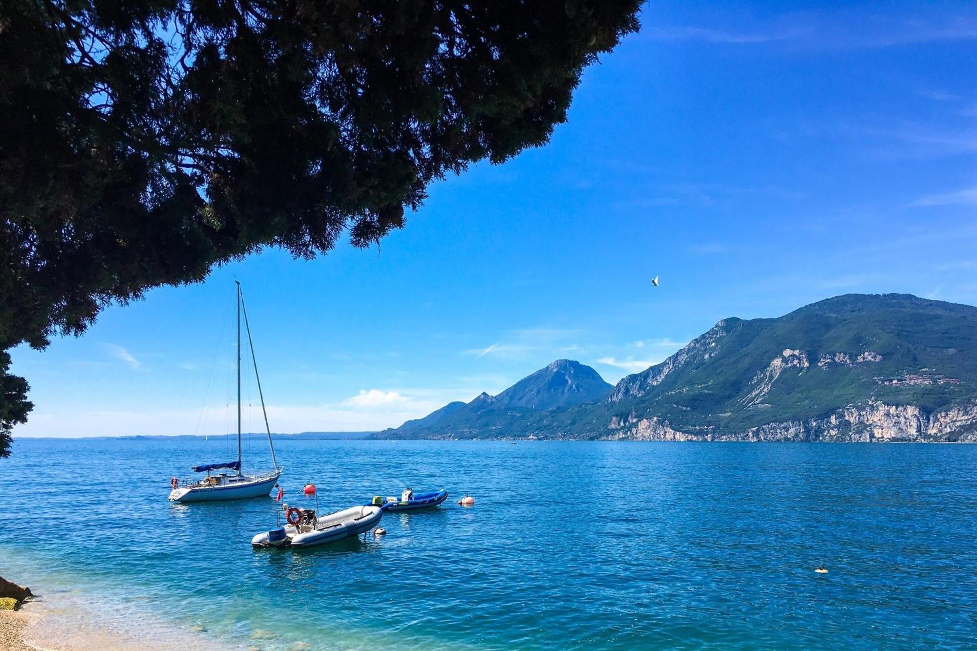 Lake View Villa Mercurio With Shared Pool Brenzone sul Garda Exterior foto